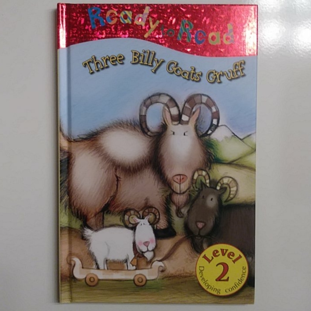 📚 Three Billy Goats Gruff Level 2 Book